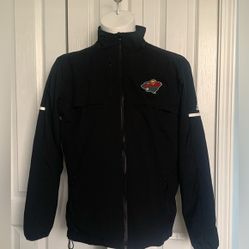 Adidas Minnesota Wild zip up golf jacket