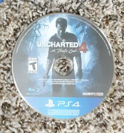 Uncharted 4 thief's end ps4 game