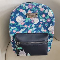 Studio Ghibli My Neighbor Totoro Floral Mini Backpack
