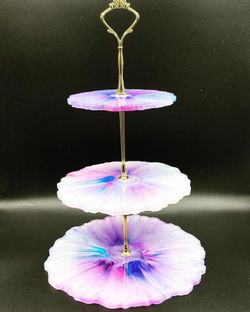 CUSTOM MADE 3 TIER 🧁 CUPCAKE SERVER