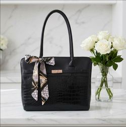 Laptop Bag 16 Inch Crocodile Print
