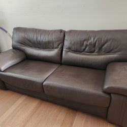 Real Leather Sofa