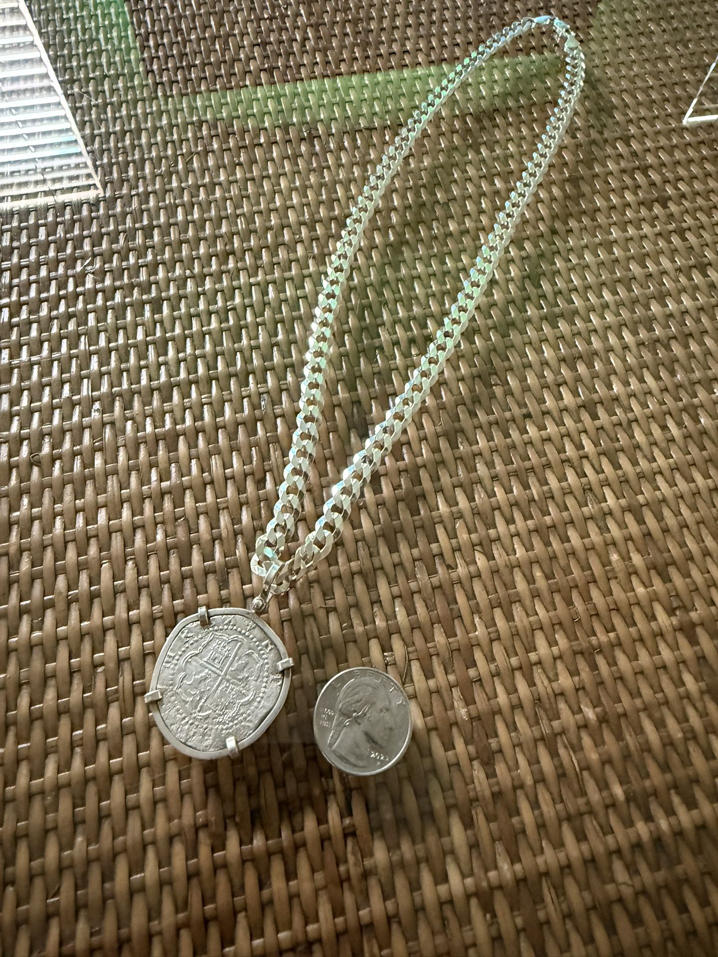 Atocha Coin Pendant And Chain