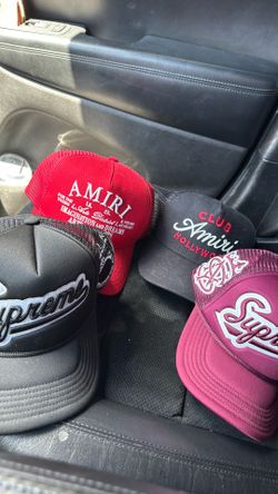 Supreme and Amiri Hats