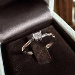 Heart Diamond Ring