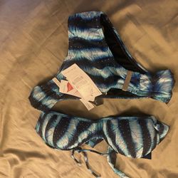 Brand New Bikini Set Of Two For $10 Blue Man Brand 
