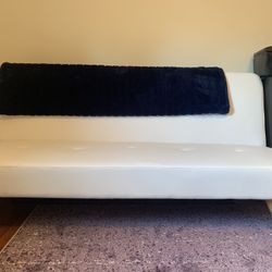 White futon