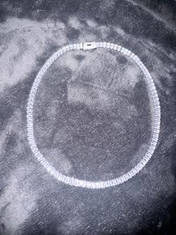 20” aaa Cz crystal necklace.
