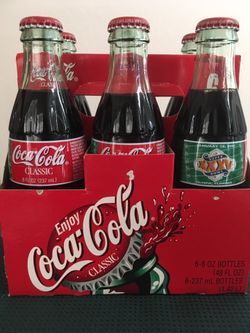 Coca-Cola Souvenir Super Bowl 35 6-pack Bottles Unopened