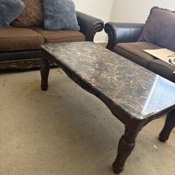 Vintage Table And Couches 
