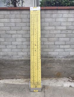 Picket Demonstration Slide Rule 