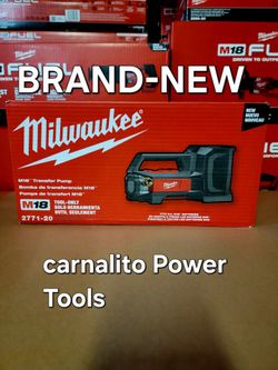 Milwaukee M18 18-Volt 1/4 HP Lithium-Ion Cordless Transfer Pump (Tool Only)