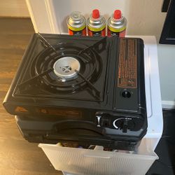 Ozark Trail Camp Stove With 3 Butane Tanks 