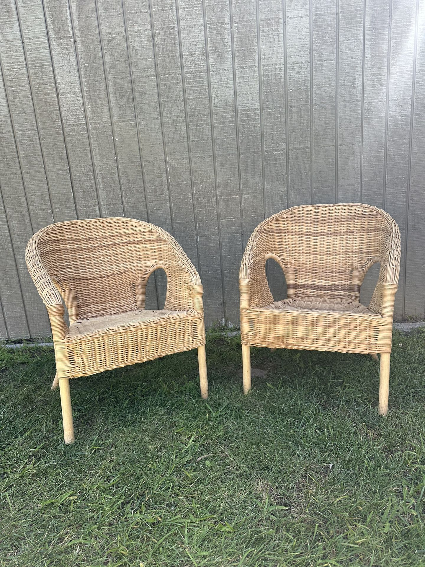 Rattan Toddler Chairs