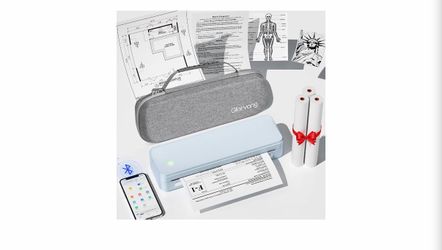 Glorygang inkless portable of thermal paper kit