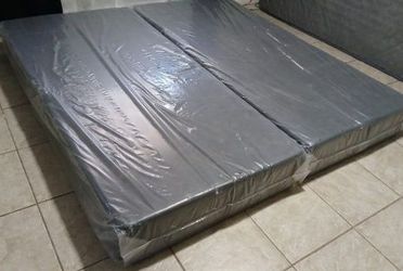 $160 King Boxspring.  Brand New. Free Delivery Today