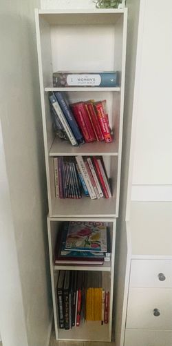 White Book shelf