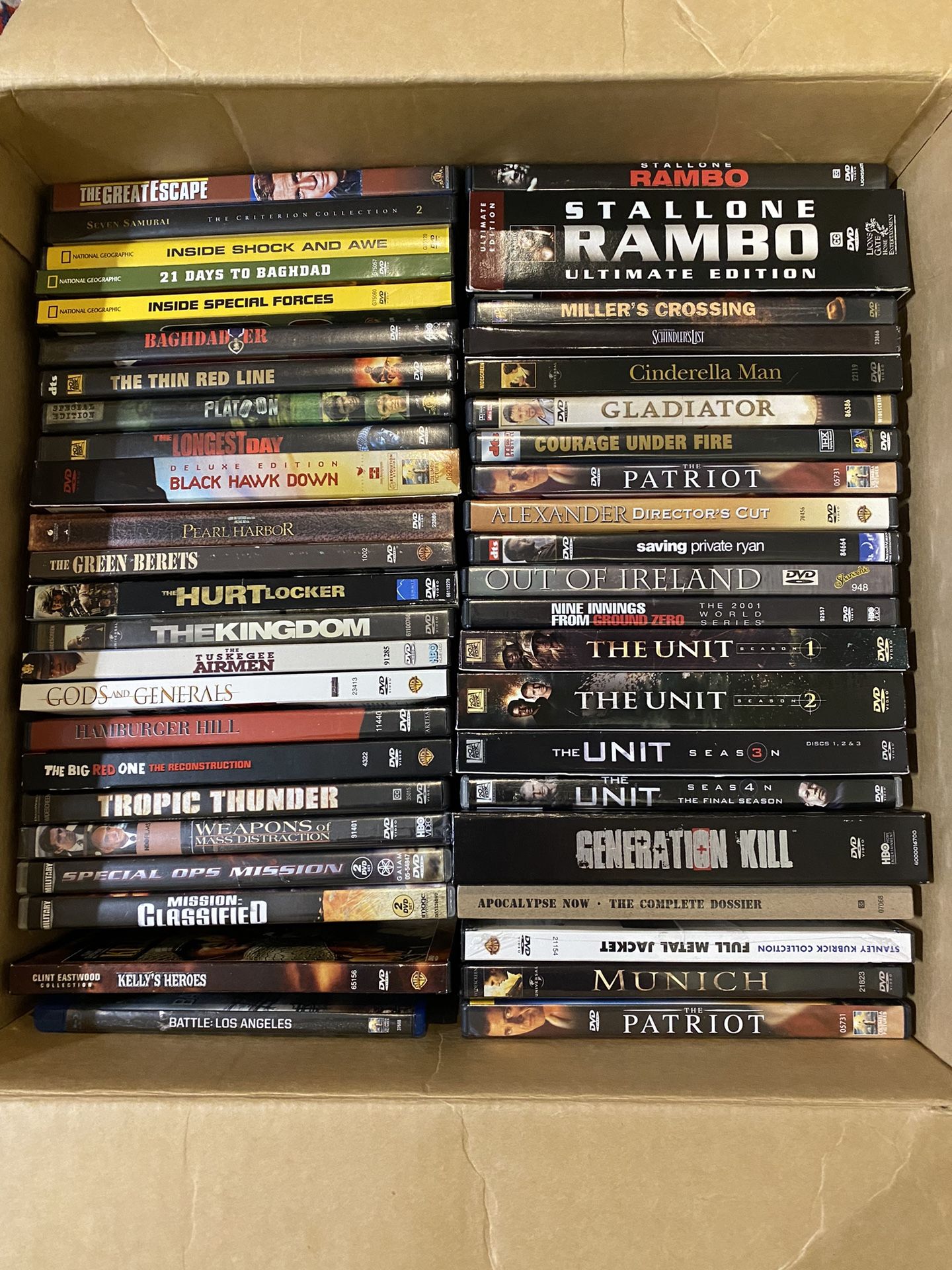 Box Of Movies And TV Series
