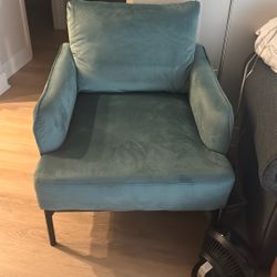 Green Upholstered Chair