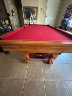 Buck Horn Pool Table