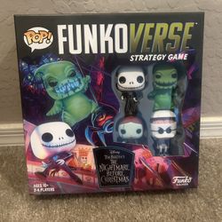 The Nightmare Before Christmas Funko Verse Game New 