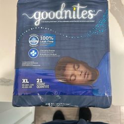 Goodnites Boys Nighttime Underwear - XL 95-140+lbs