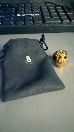 Size 8 gold plated DGK ring