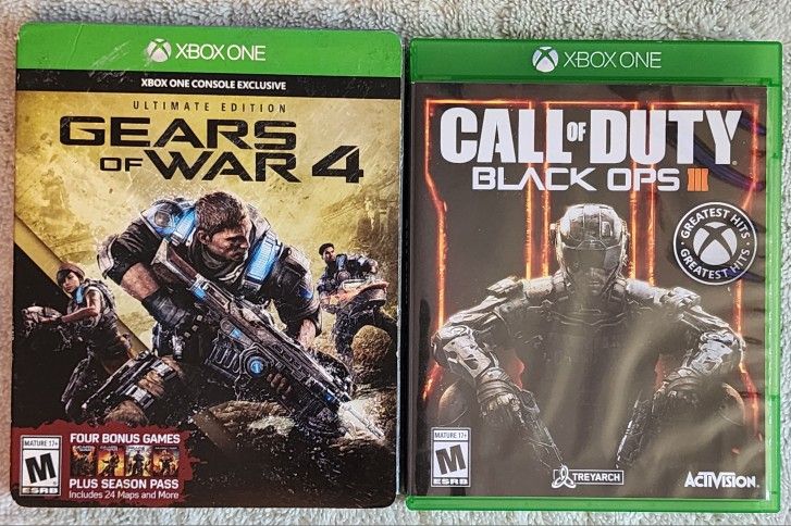 Gears Of War 4 & Call Of Duty Black Ops 3