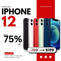 All iPhone 12 Models On Sale – Now Just $179! Save Up to 75% 🔥