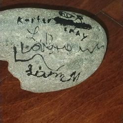 Signed Rock
