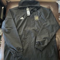 Adidas LAFC Windbreaker Hoodie 