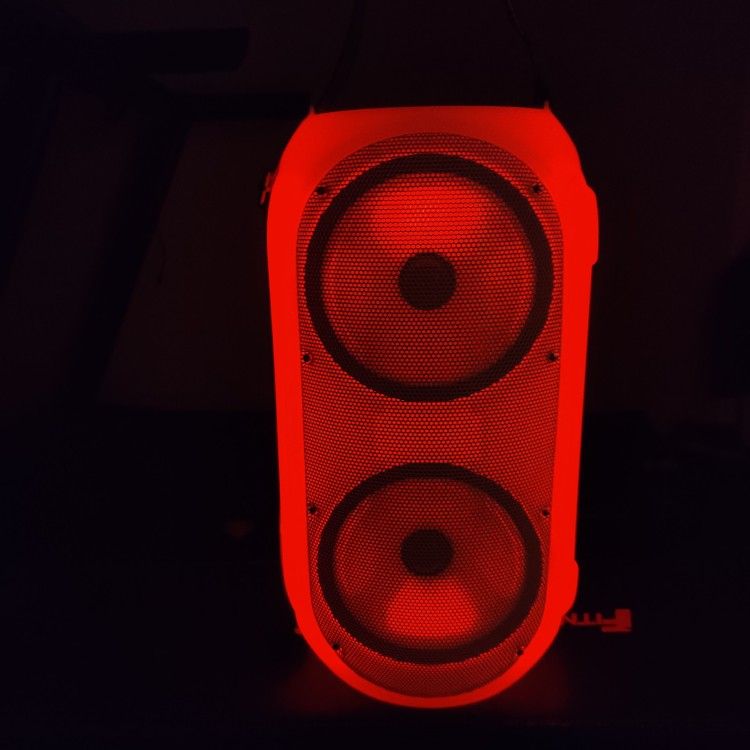 🔥$50/OBO🔥 Gemini-500W (Like-New Retail Box) 6.5" Woofers IMAX-Sound Plays SD Card/TF Card Music Portable LED BT PWR Speaker W/Strap