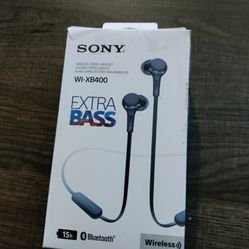Sony Extra Bass Headset WI-XB400 Bluetooth