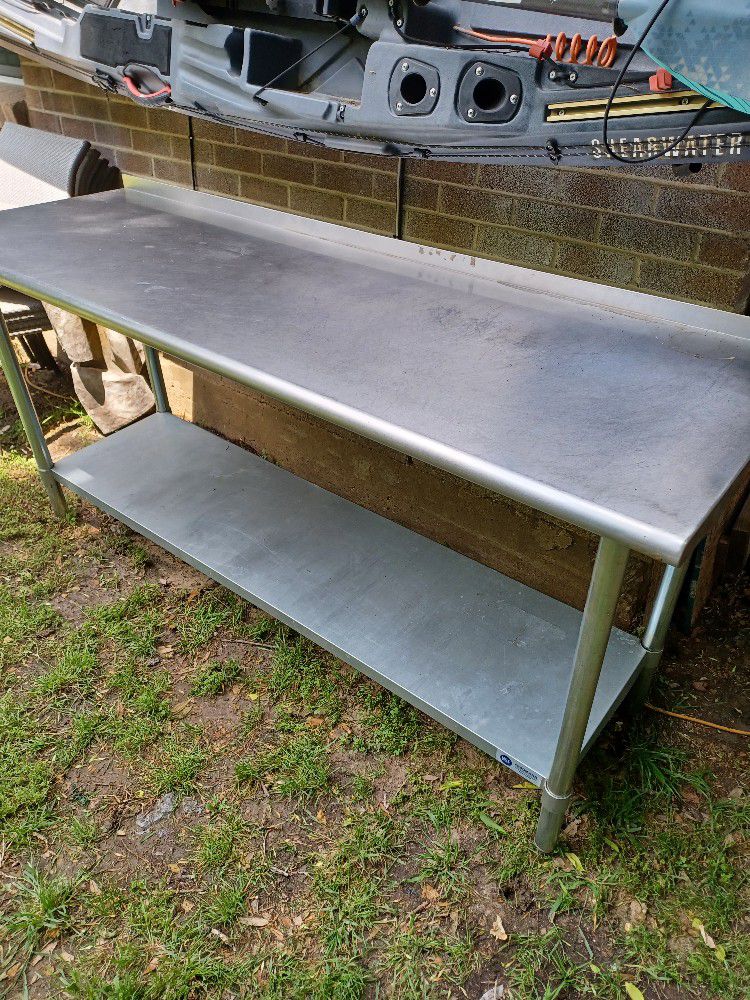 Gridman  Stainless Steel Table W/ Undershelf