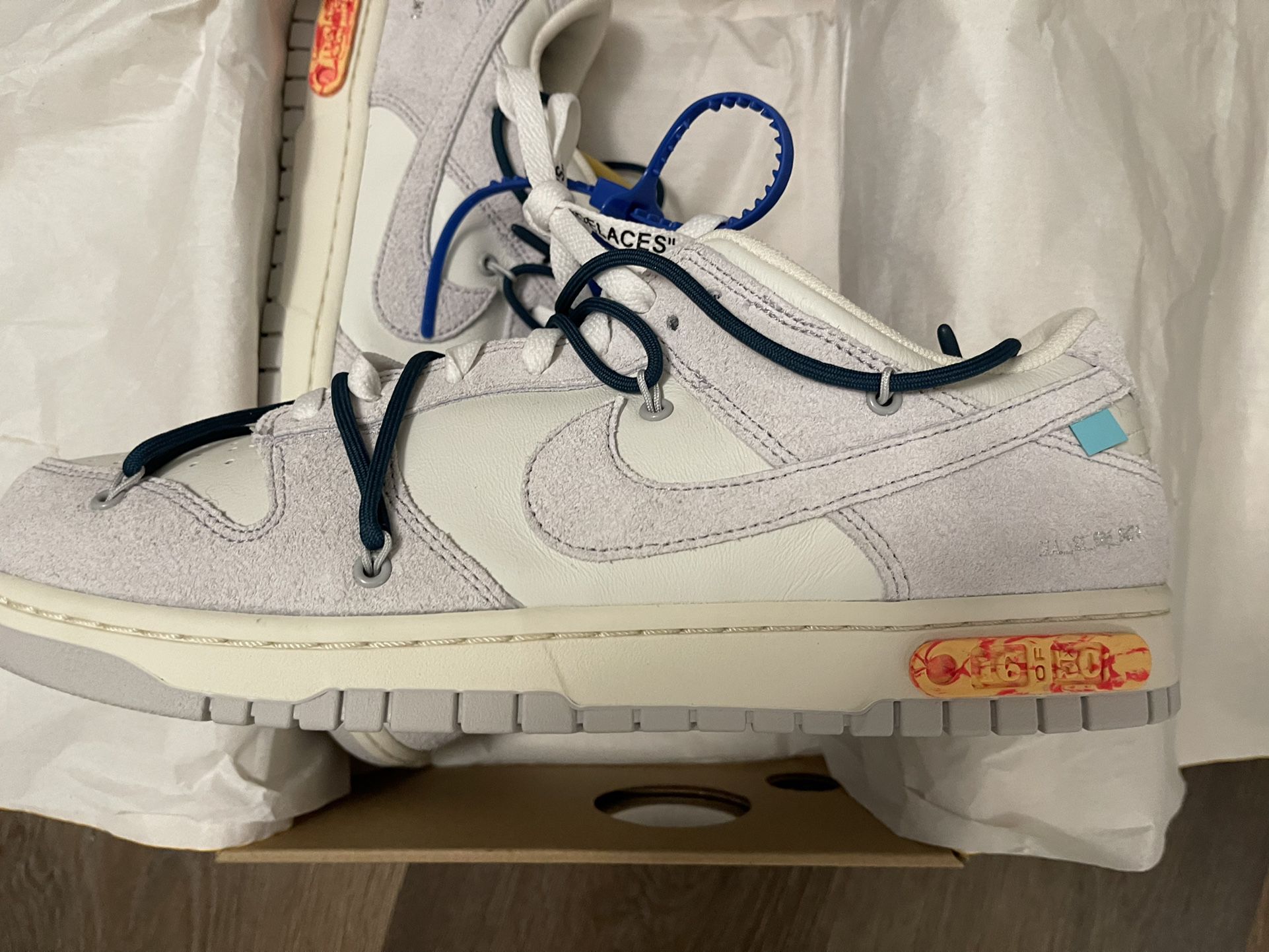 Oversigt godkende Opaque Nike Dunk Low Off White Lot 16 for Sale in Saint Aug Beach, FL - OfferUp