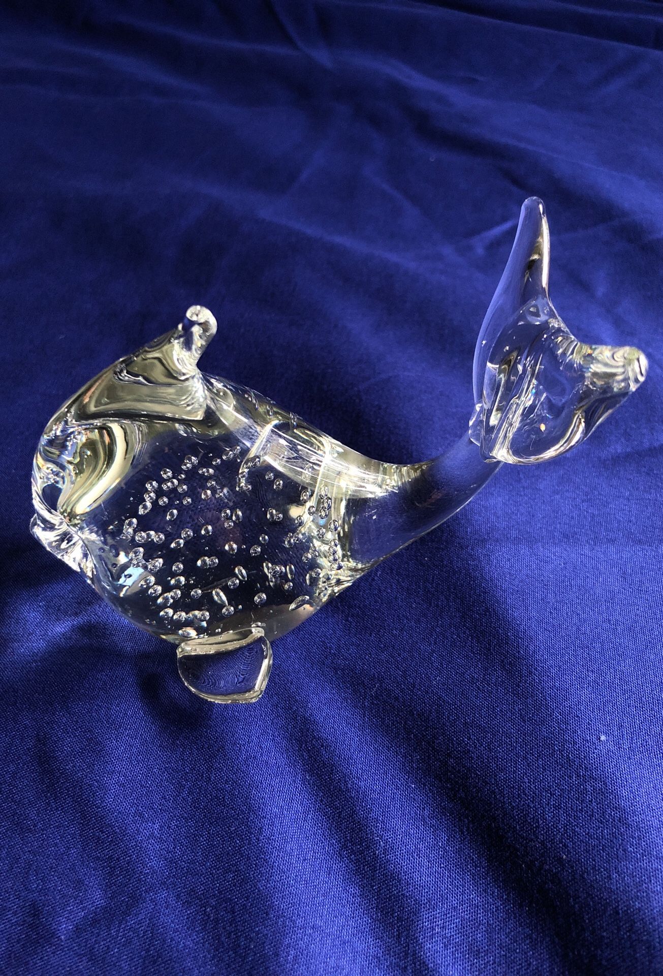 Vintage glass fish