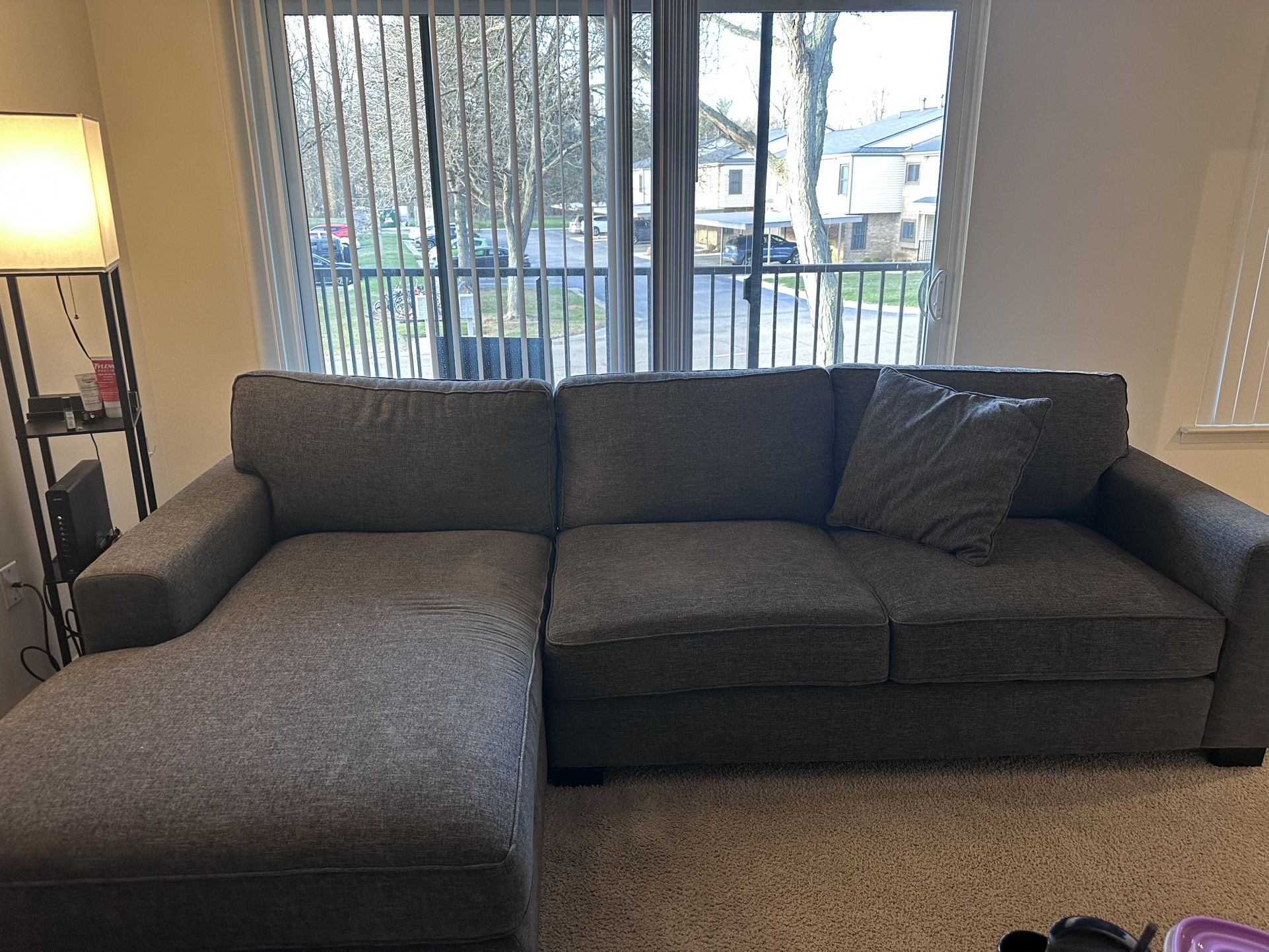 Ashley Gray Sectional Couch