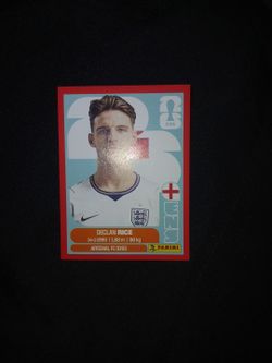 Declan Rice Panini World Cup 2026 Sticker