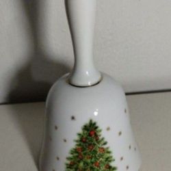 COLLECTIBLE PORCELAIN BELL 6" 