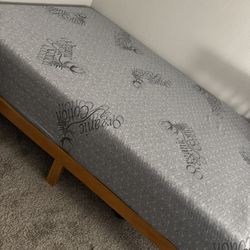 Full Size Memory Foam Mattress And Frame