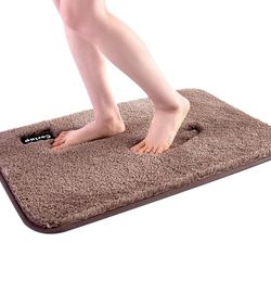 Bathroom Rug Non Slip,Bath Mat Bathroom,Ultra Soft Cozy Water Absorbent Resistant,Thick Shaggy Shower Rug Mat,Plush Microfiber Rugs,Machine Wash,Batht