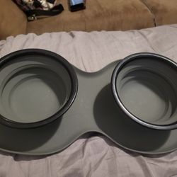 Portable Dog Food Bowls