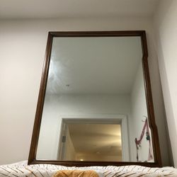 Mirror-Wooden Framed