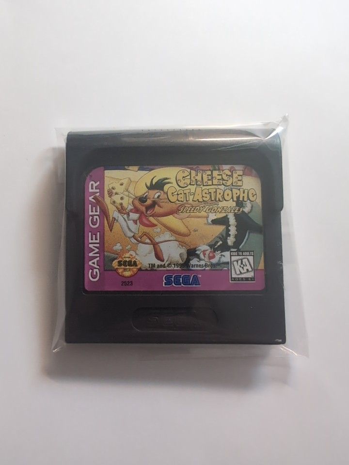 Sega Game Gear - Speedy Gonzalez - Cheese Cat-Astrophe