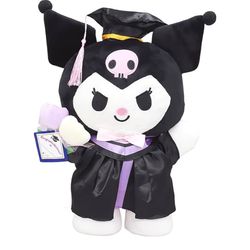 Kuromi, Hello Kitty, Cinnamon Roll Or My Melody Graduation Plushies 