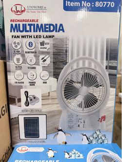 Ventilador Recargable (Rechargeable fan) multimedia
