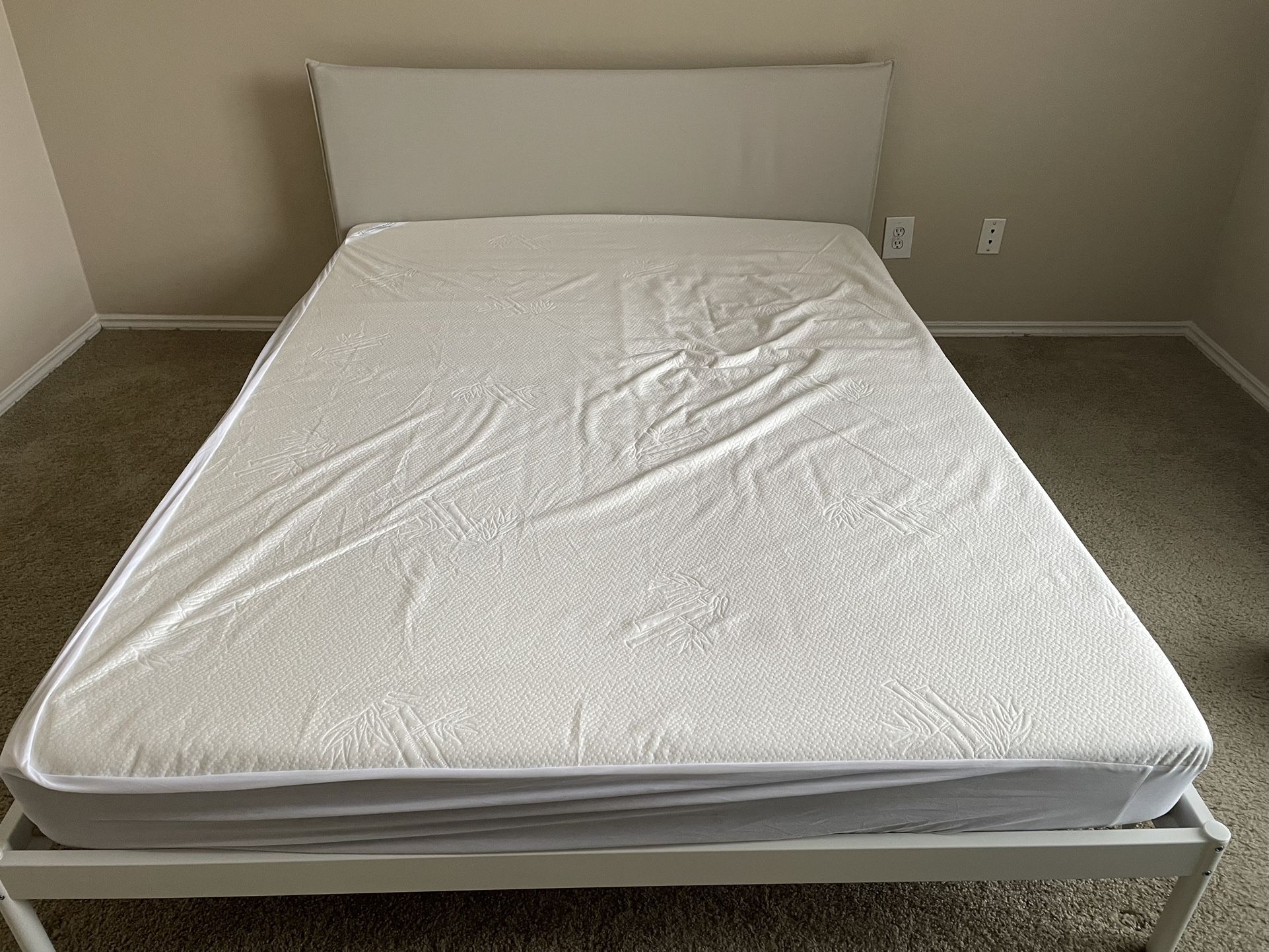 Ikea Queen Size Bed Frame And Mattresses 