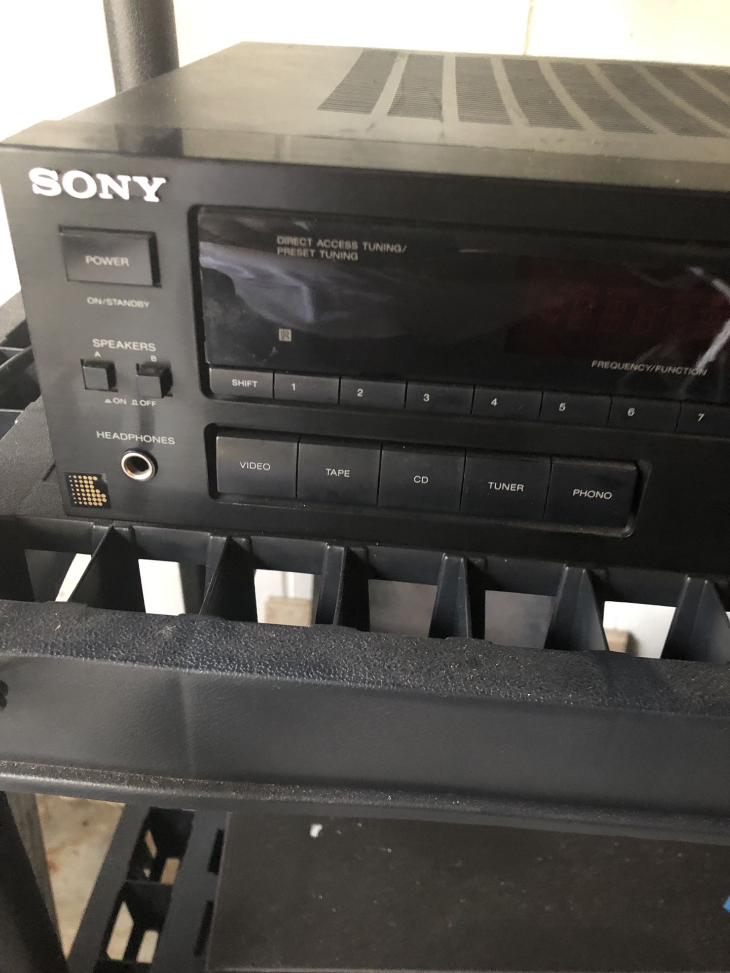 Sony stereo amp and receiver