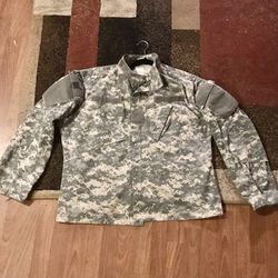 Digital Camo Military Jacket