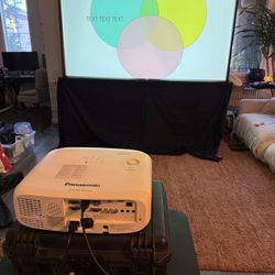 Panasonic Pt-VZ575N Projector 4800 Lumens 